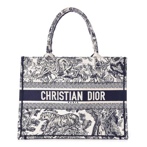 canvas bag christian dior